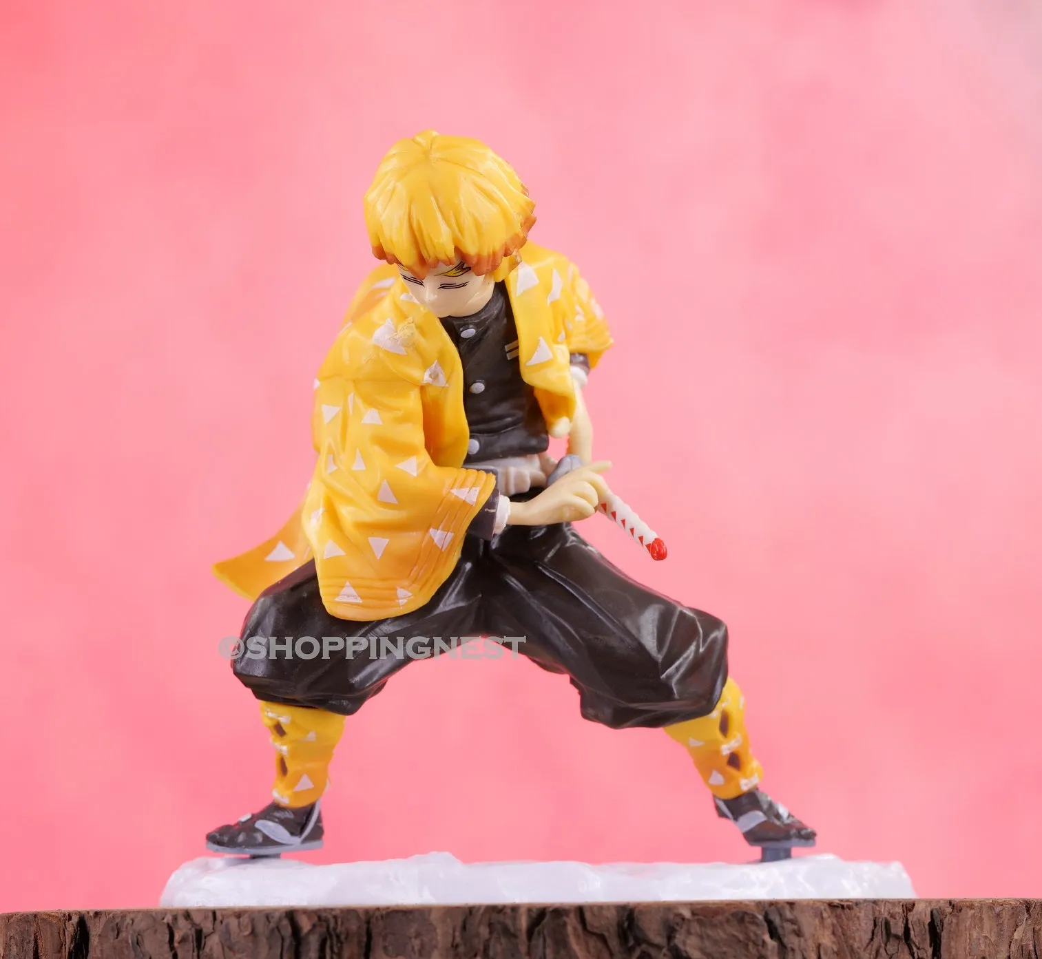 Demon Slayer Zenitsu Agatsuma Action Figure | 16 Cms |