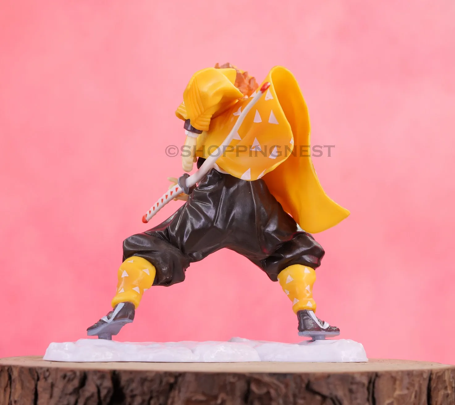 Demon Slayer Zenitsu Agatsuma Action Figure | 16 Cms |