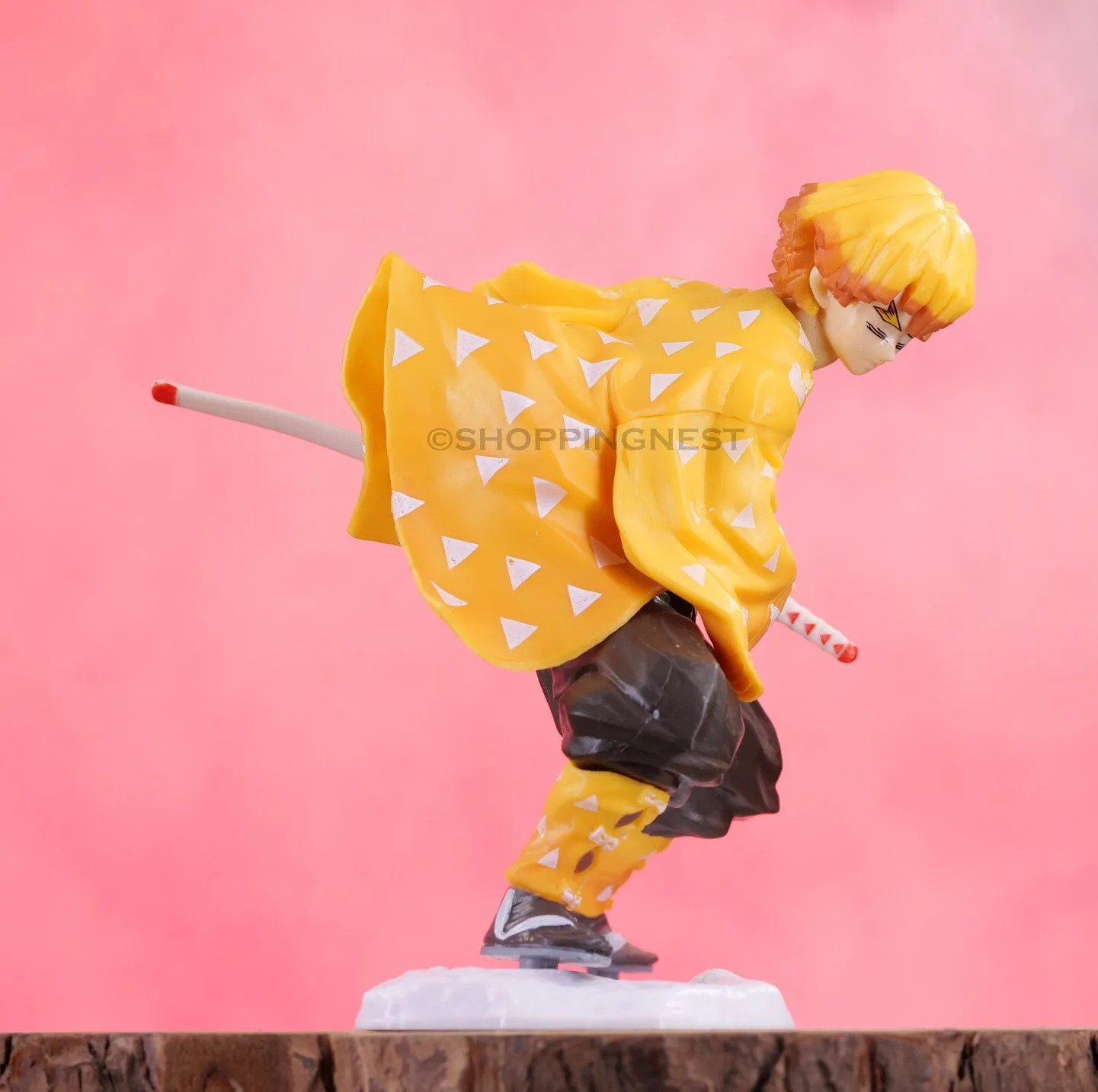 Demon Slayer Zenitsu Agatsuma Action Figure | 16 Cms |