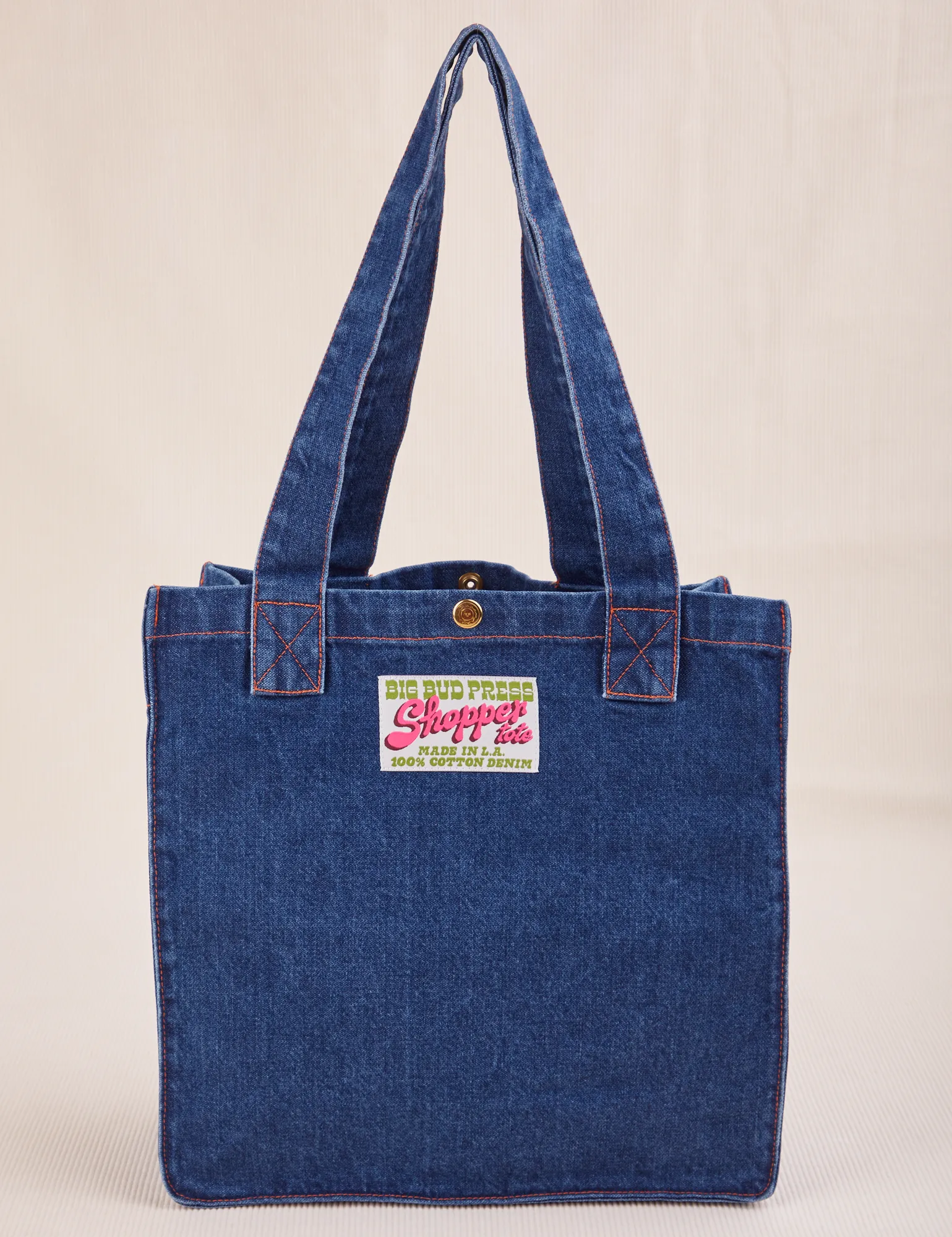 Denim Shopper Tote Bag