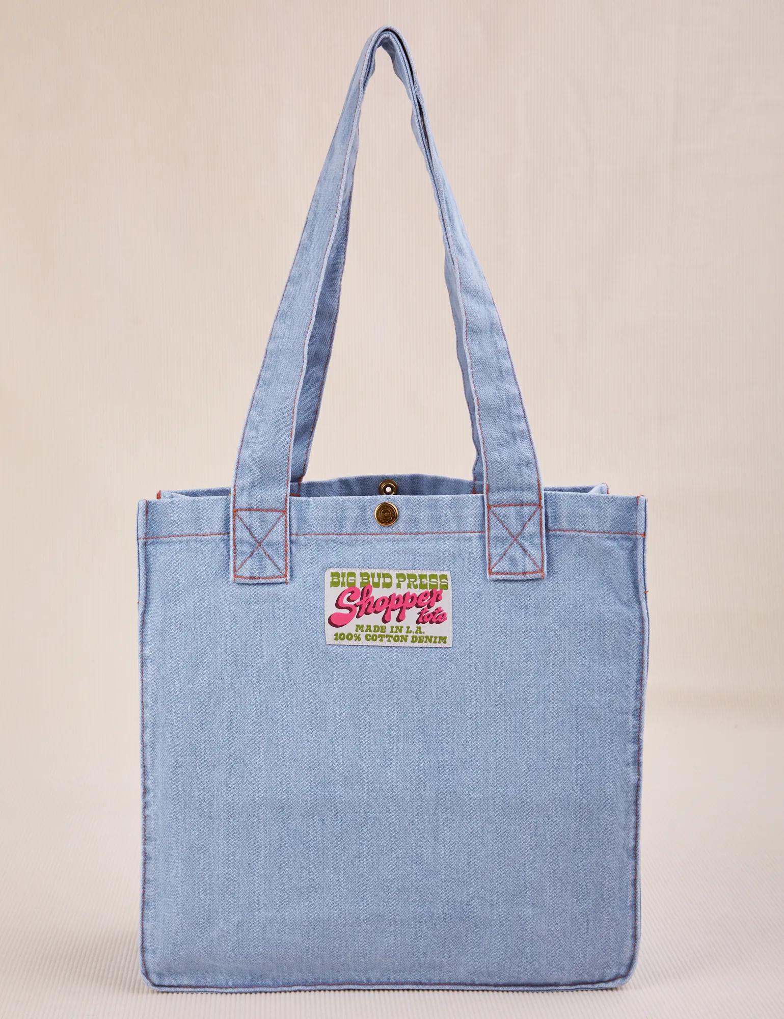 Denim Shopper Tote Bag