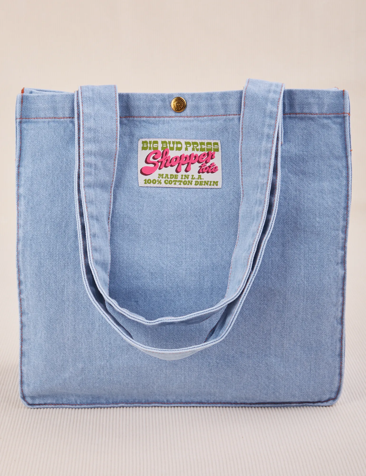 Denim Shopper Tote Bag