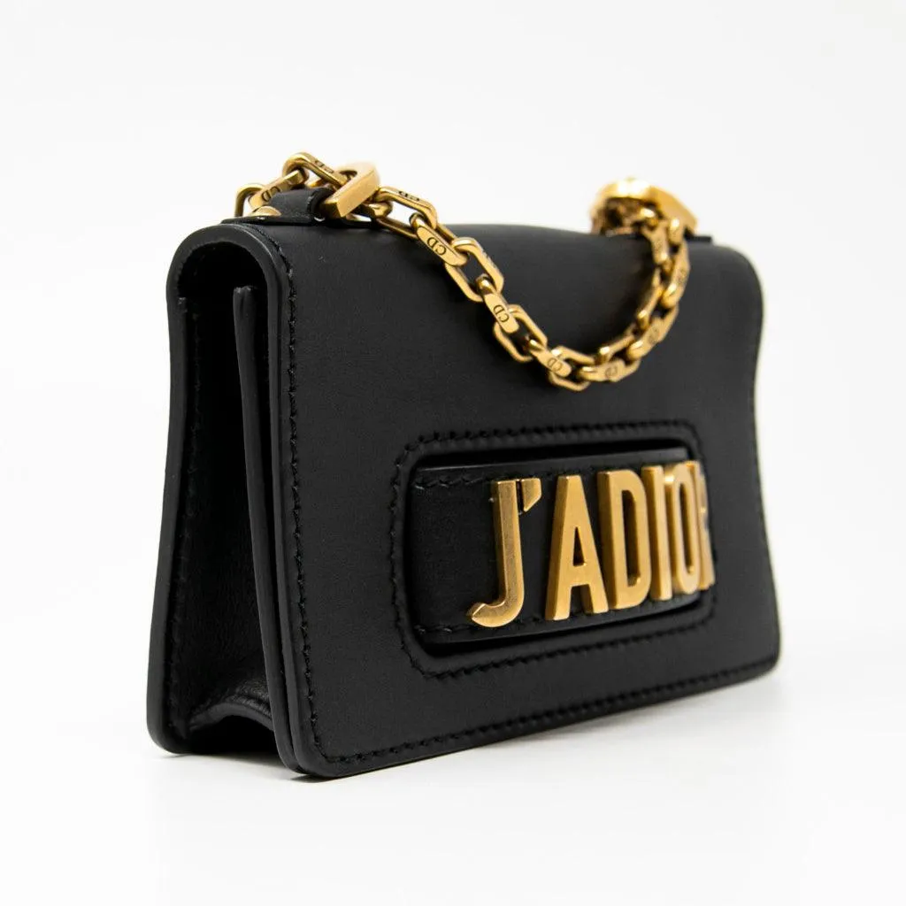 Dior Black Mini J'Adior Flap