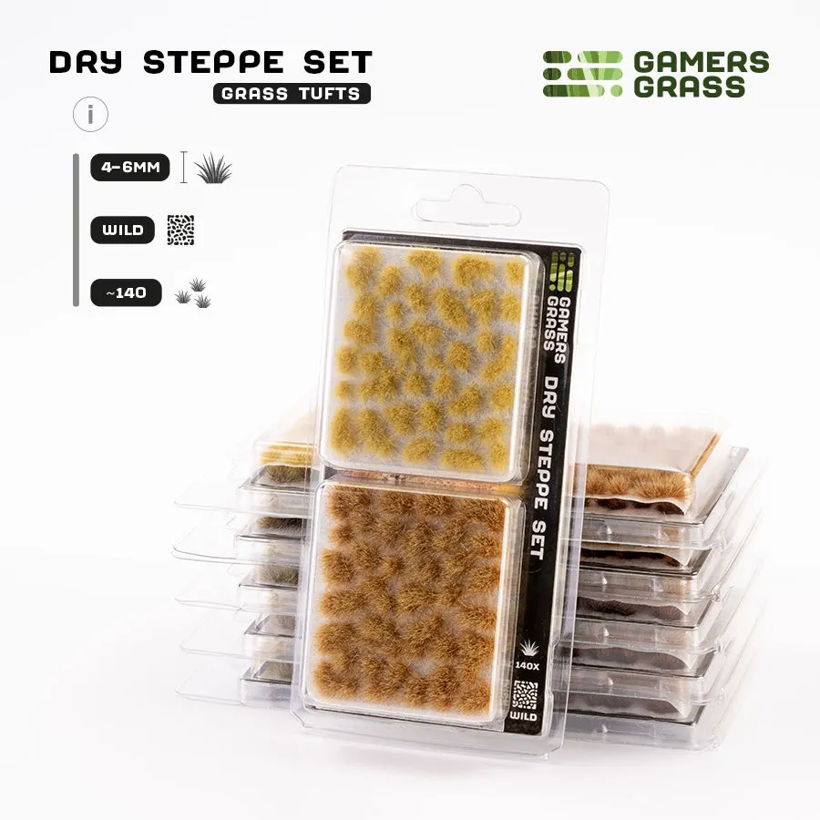 Dry Steppe Set - Grass Tuft set