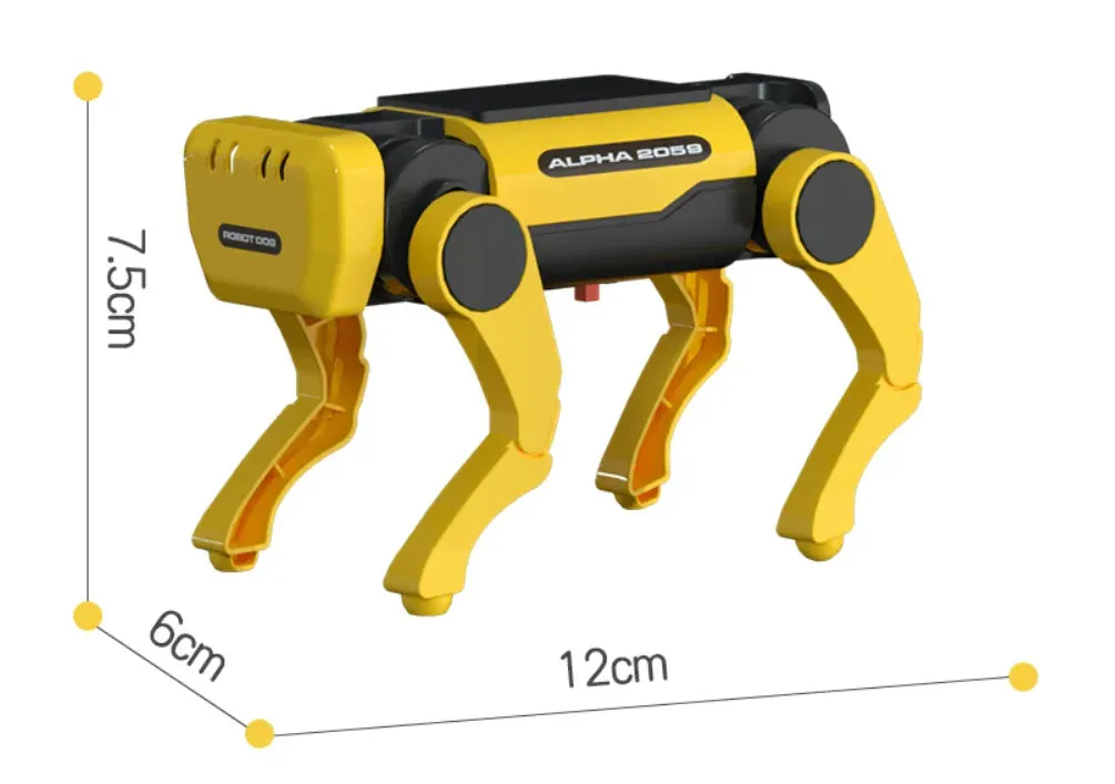 Eco-Friendly Solar Robot Dog Kit for Fun Science Experiments