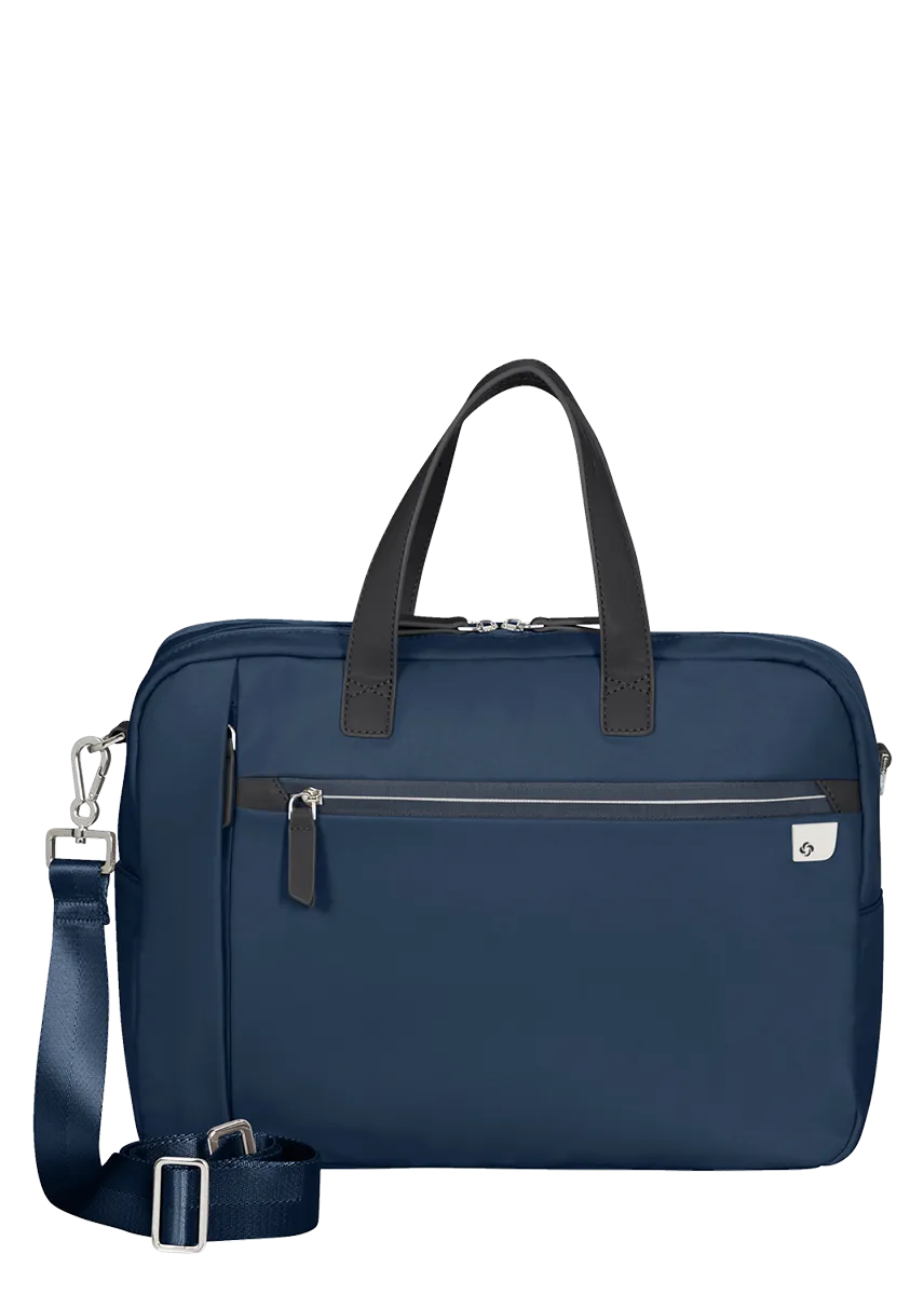 ECO WAVE 2 Compartment Briefcase 15.6" - Midnight Blue