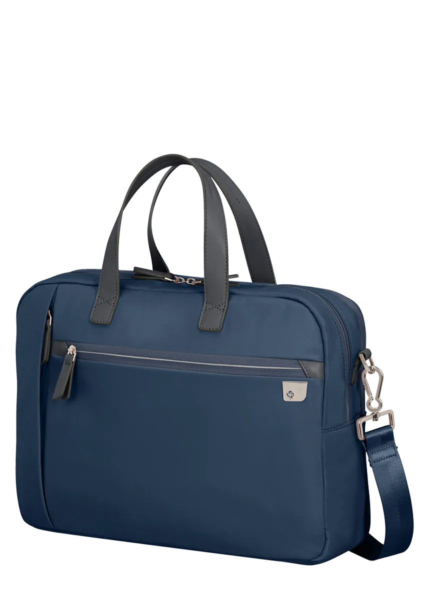 ECO WAVE 2 Compartment Briefcase 15.6" - Midnight Blue