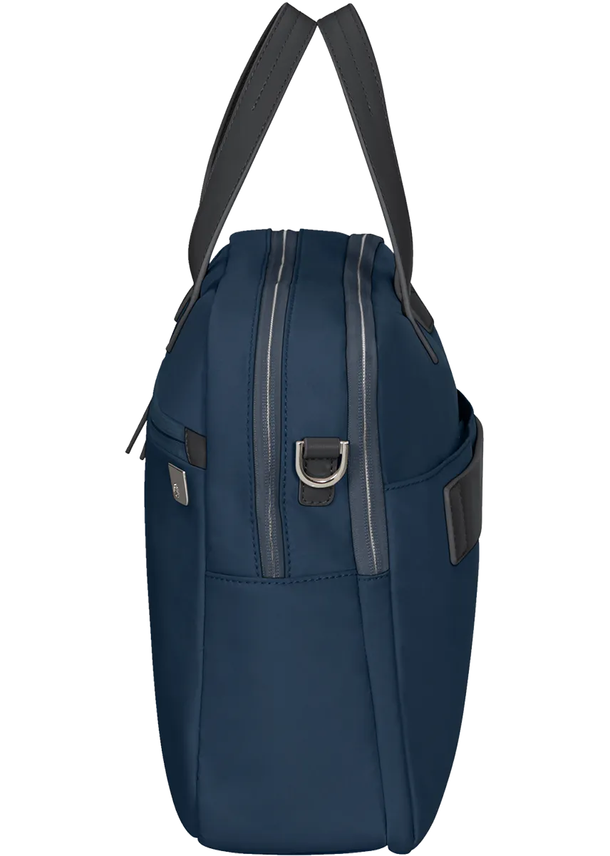 ECO WAVE 2 Compartment Briefcase 15.6" - Midnight Blue