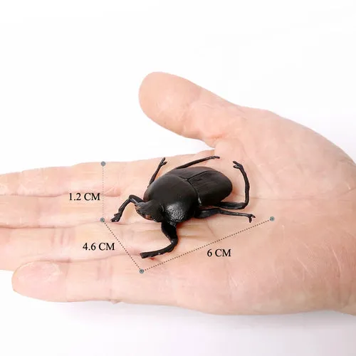 Educational Realistic Insect Figurines Set: Dung Beetle, Scorpion & More