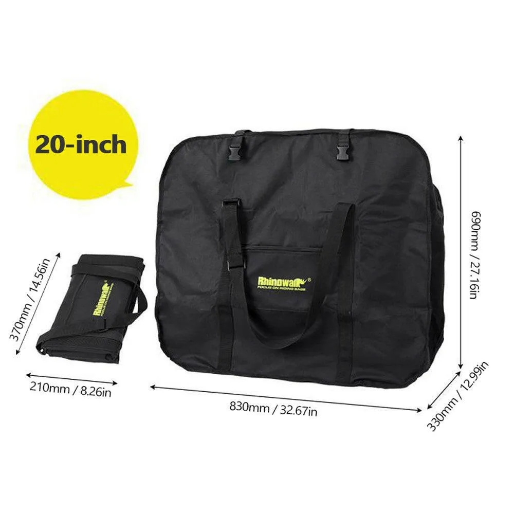 Electric Folding Bicycle Bag Simple Loading Bag Portable Storage Package Lightweight Folding Bike Storage Bag Bicycle Accessory