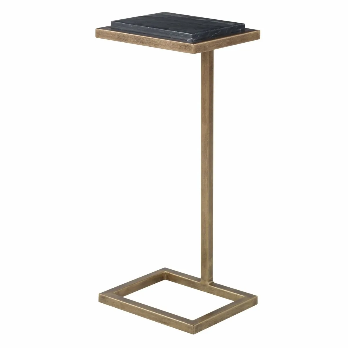 Elegantly Designed Martini Gold Accent Table