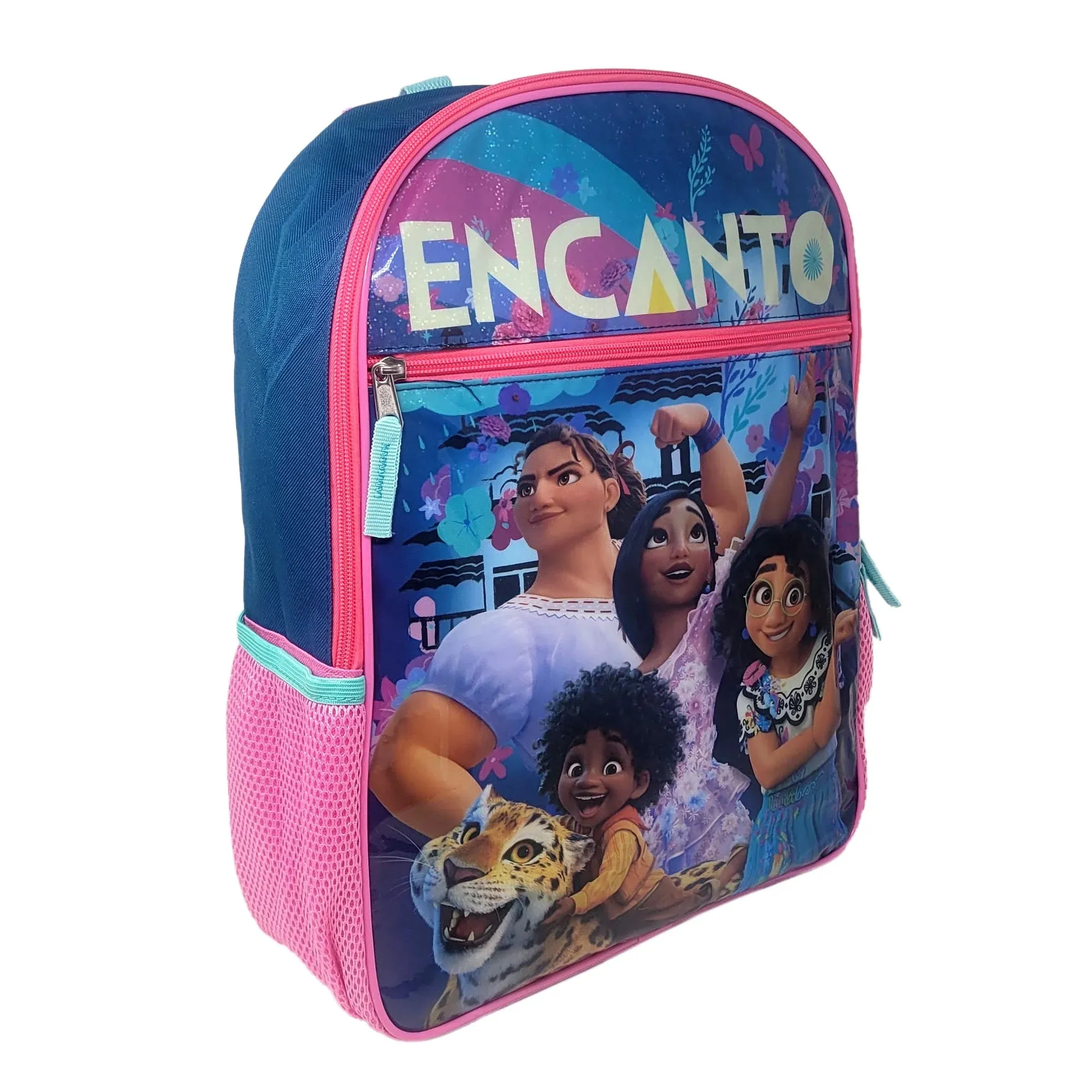 Encanto Backpack 16" Disney Girls Isabel Mirabel Luisa Antonio Madrigal Family