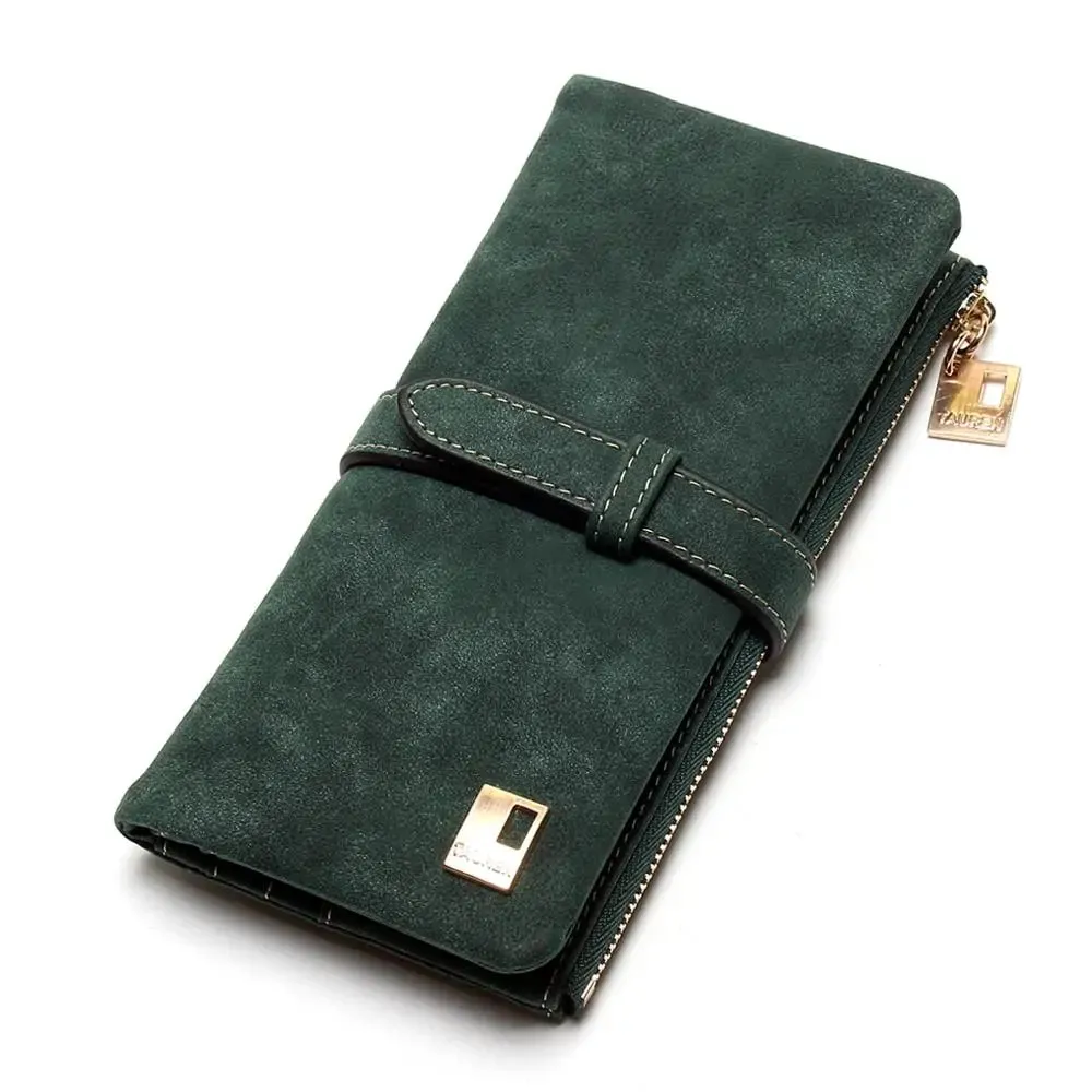 Fancy suede Two-Fold Women's wallet