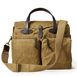 Filson 24-Hour Tin Briefcase Dark Tan