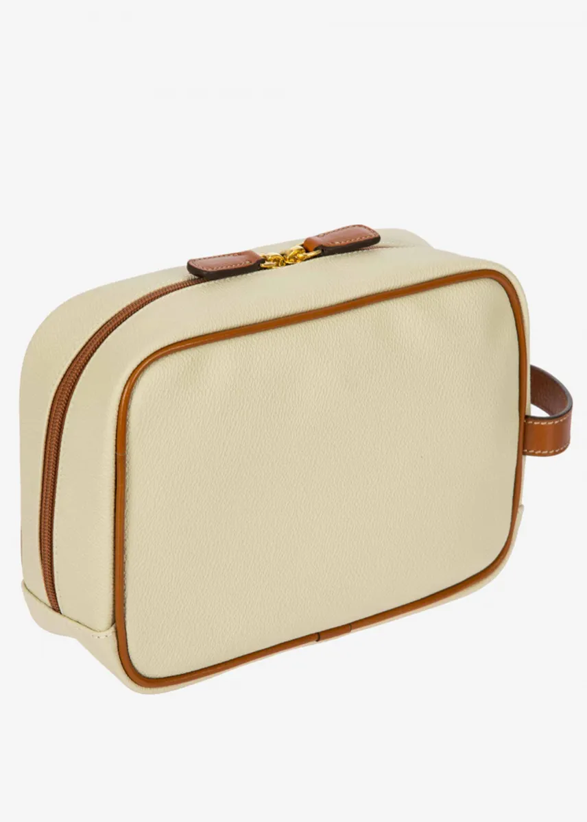 FIRENZE Necessaire Toiletry Bag - Cream