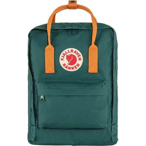 Fjallraven Kanken Bag - Arctic Green / Spicy Orange