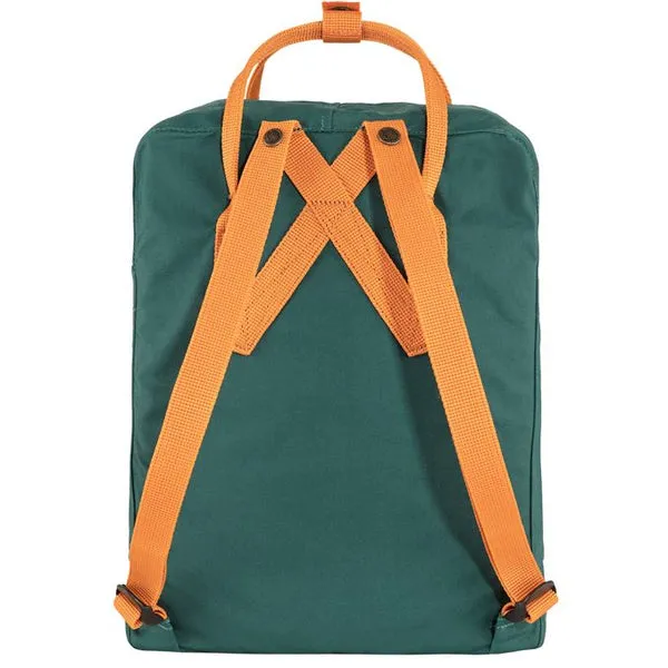 Fjallraven Kanken Bag - Arctic Green / Spicy Orange