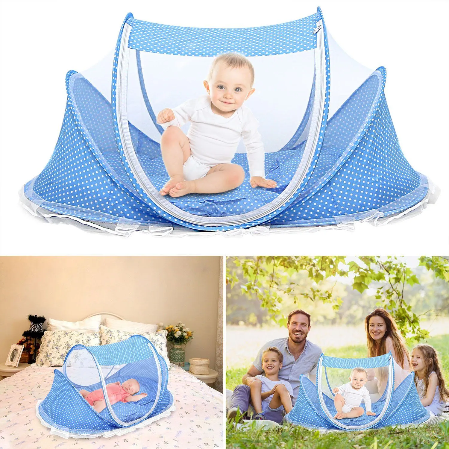 Foldable Baby Travel Bed