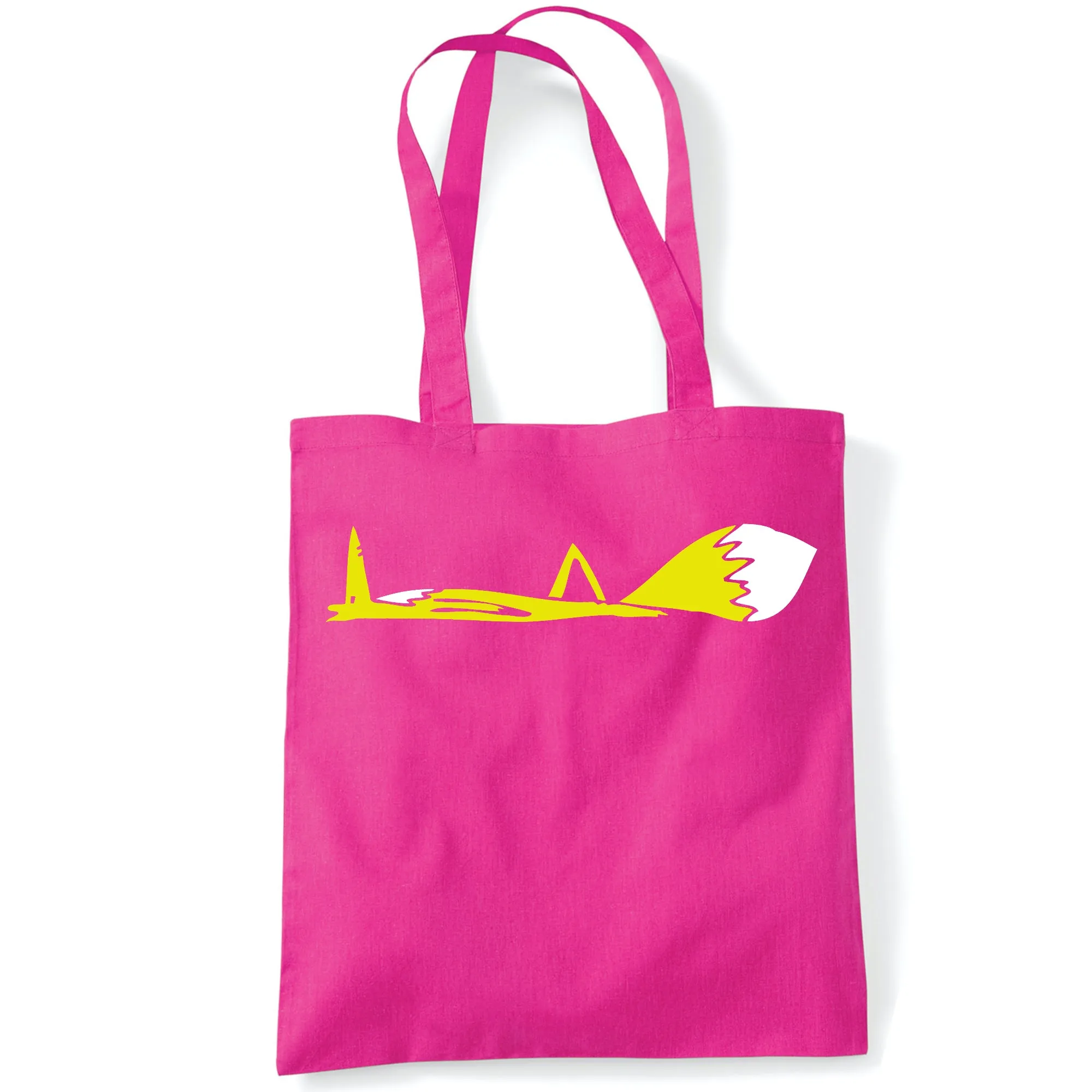 Fox down tote bag