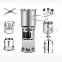 Freeman River Cook Set & Wood Stove Combo