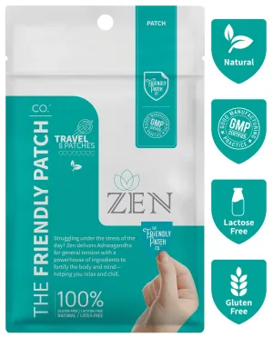 Friendly Patch CO - Zen calm Patch - travel pack - 8 patches per pack