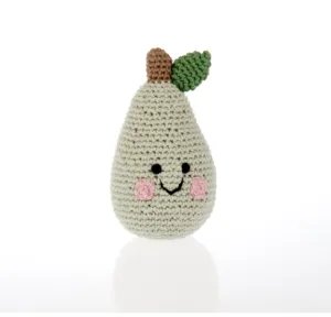 Friendly Pear Rattle