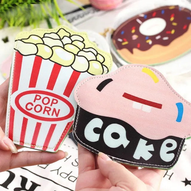 Fun 3d food coin purse