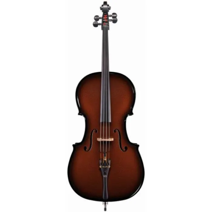 Glasser Carbon Composite Acoustic Electric Cello Outfit with Bow & Case