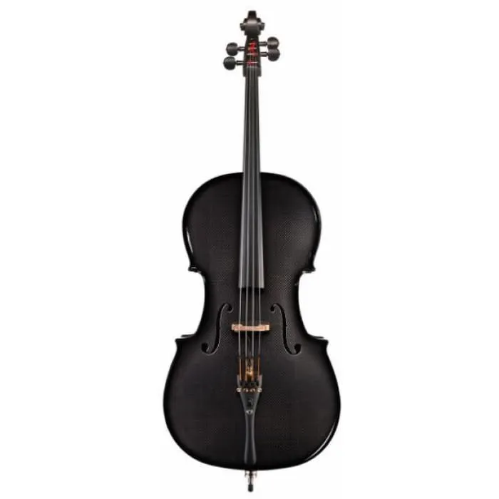 Glasser Carbon Composite Acoustic Electric Cello Outfit with Bow & Case