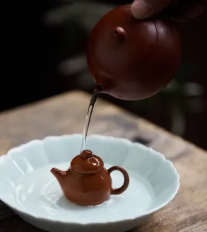 Gohobi Mini Yixing Clay Teapot Ornament