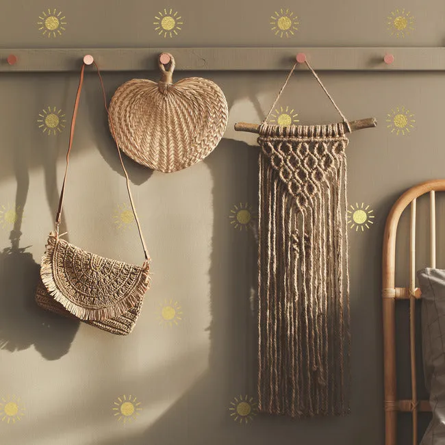 Gold Sun Peel And Stick Wall Decals