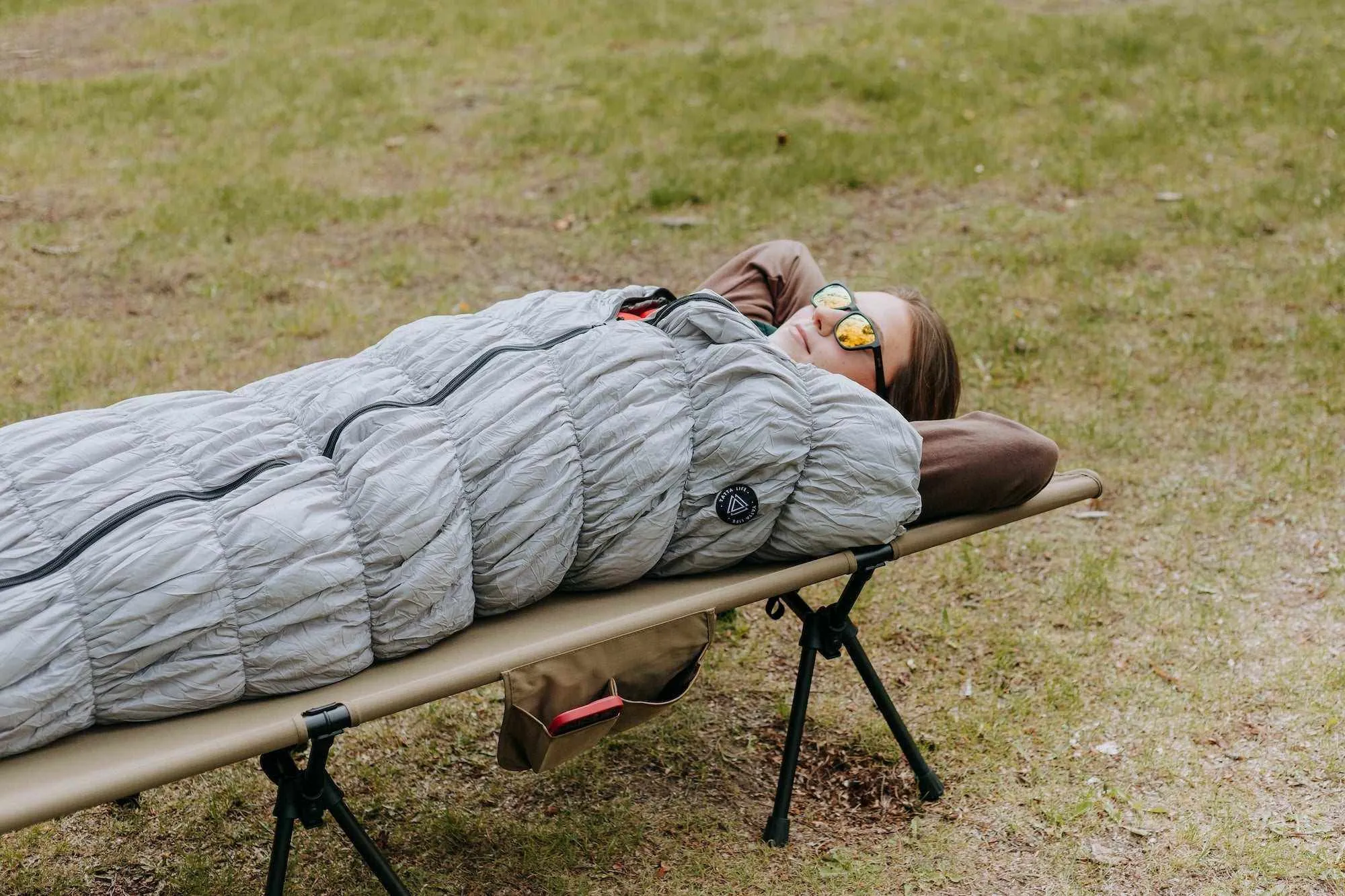 Goose Down Sleeping Bag - Black