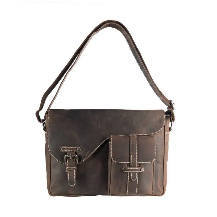 Gregory Buffalo Leather Men's Messenger Bag