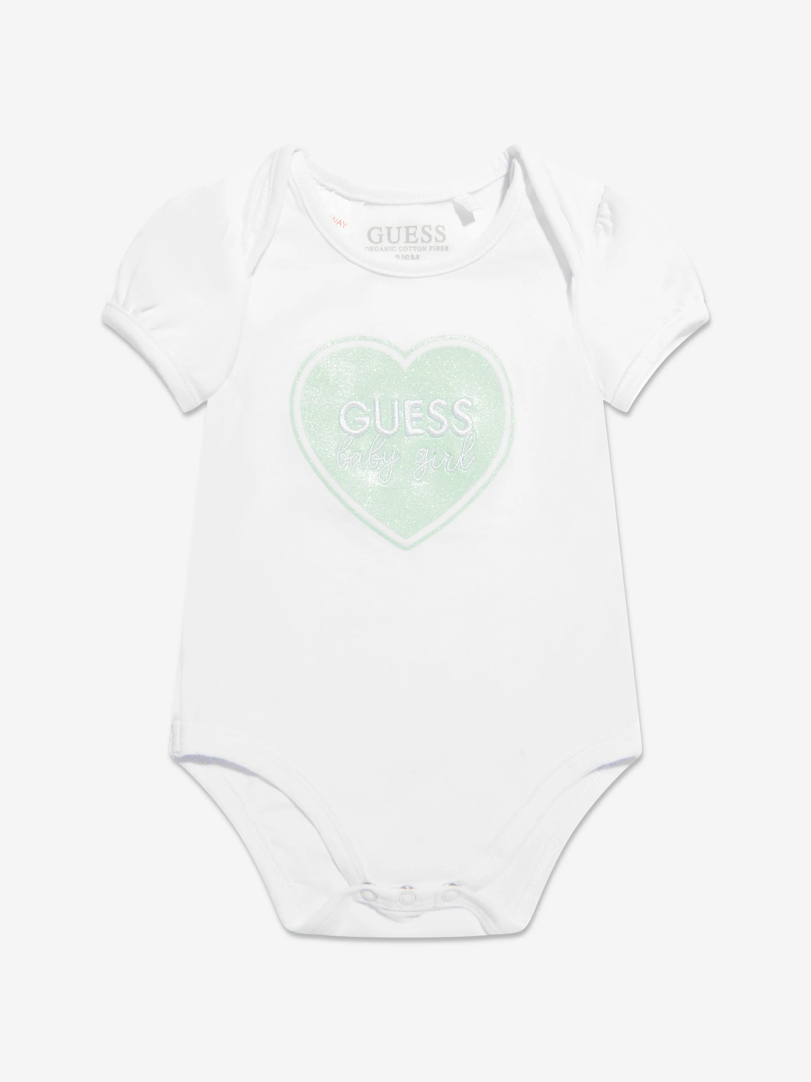 Guess Baby Girls 3 Piece Tracksuit Set in Green