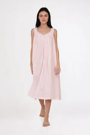 Hailspot Cotton Short Nightie Pink