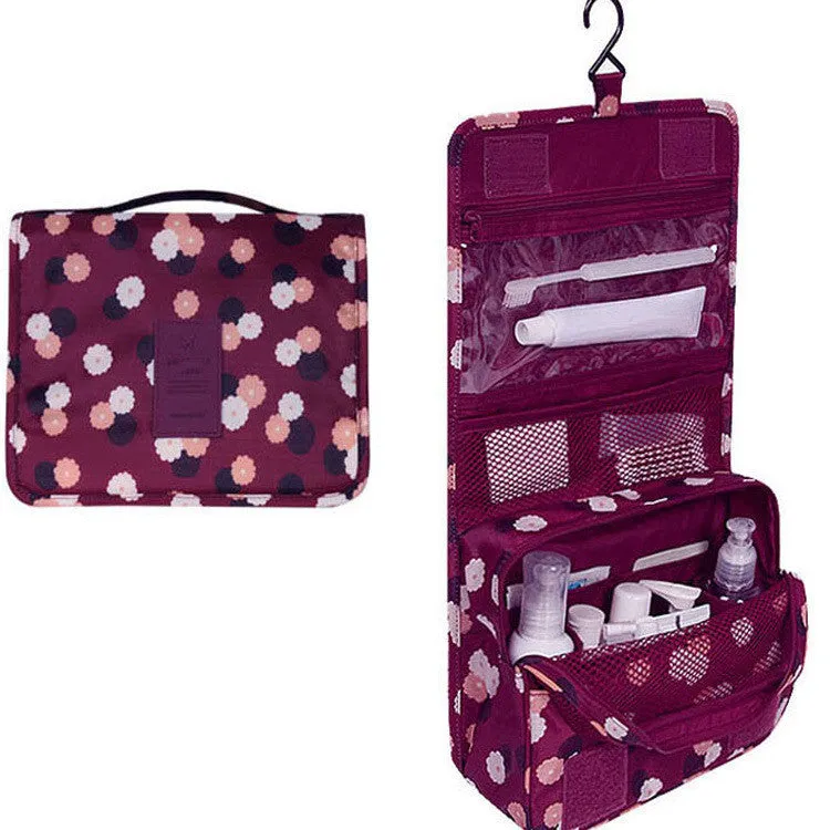 Hanging Foldable Storage Bag For Travel Toiletry Bag