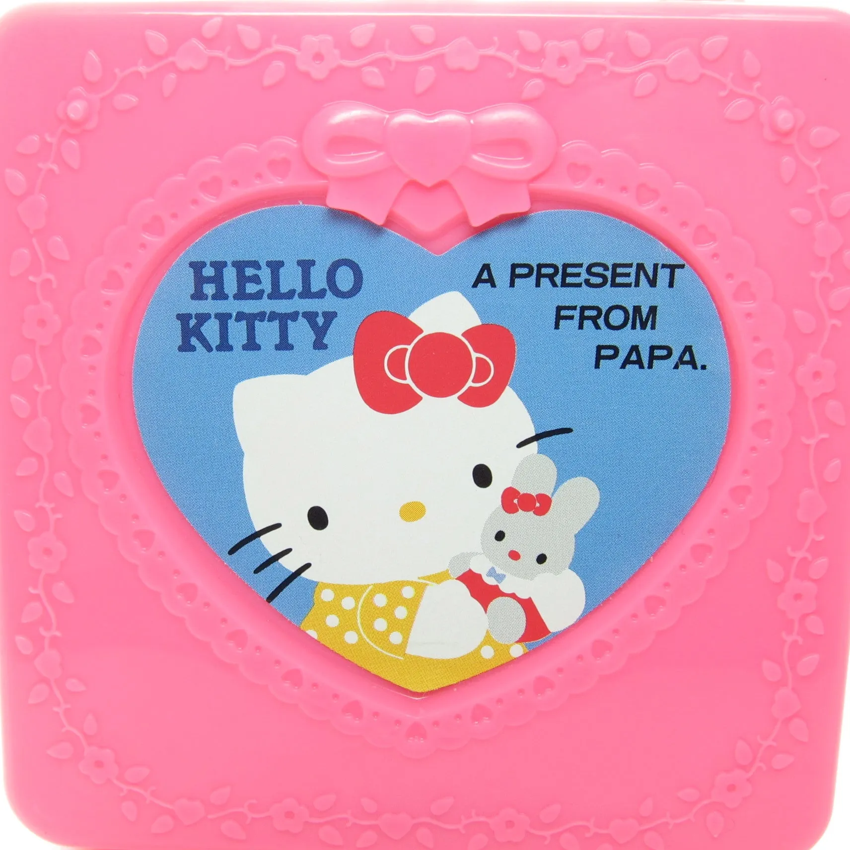 Hello Kitty Travel Playset Purse Vintage 1988 Miniature Bedroom Set