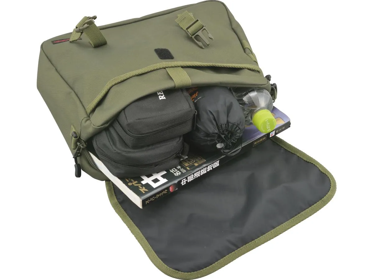 HenlyBegins DHS-13 Saddle Bag Khaki - 10 Liters