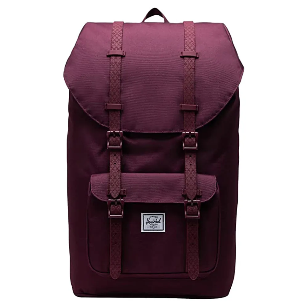 Herschel Unisex Plum Little America Fig One Size Backpack - 10020-04972-OS