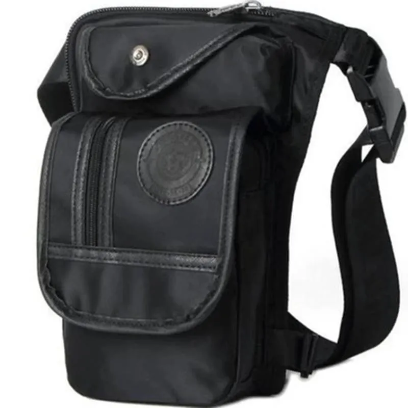 High quality men's leg bag shoulder bag