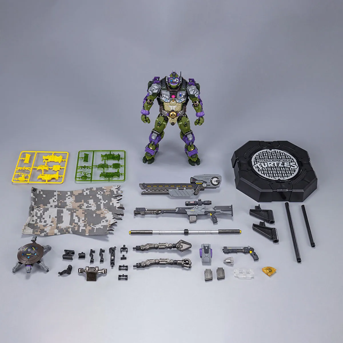 HiPlay Heatboys, Turtles Donatello, Alloy Mecha Style Action Figure Full Set