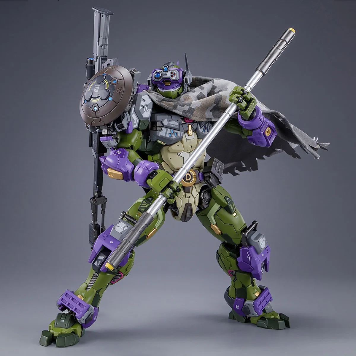 HiPlay Heatboys, Turtles Donatello, Alloy Mecha Style Action Figure Full Set