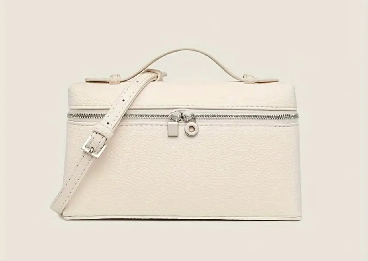 Jaclyn - Mini Pouch Crossbody Bag (Cream)