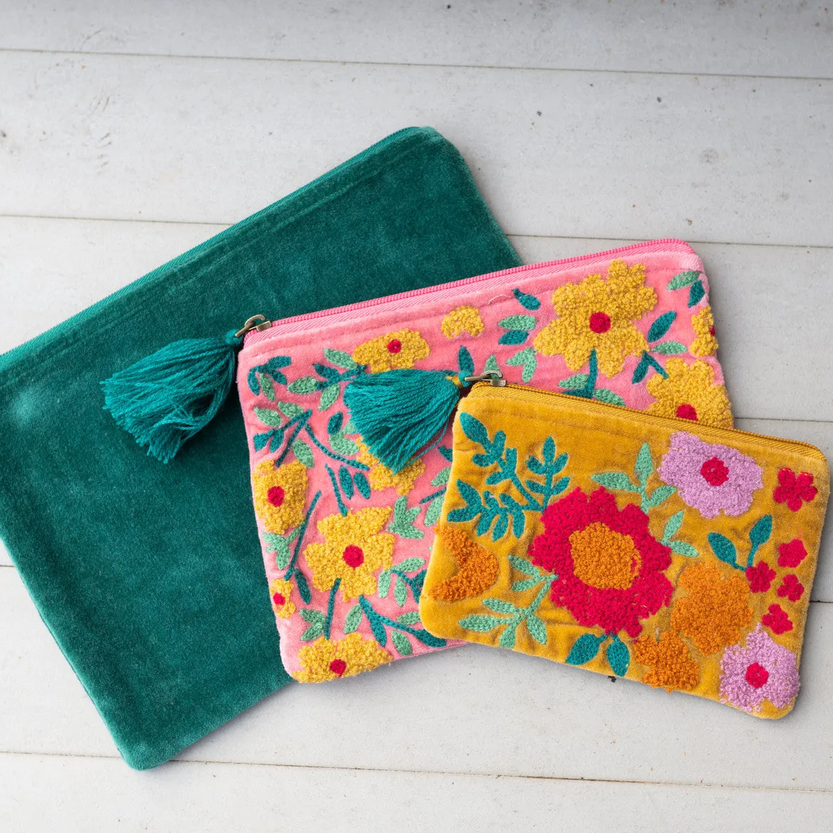 Jane Marie - Bloom Zipper Pouch