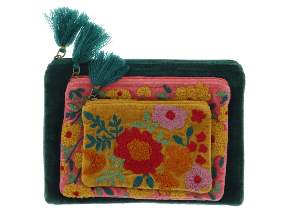 Jane Marie - Bloom Zipper Pouch