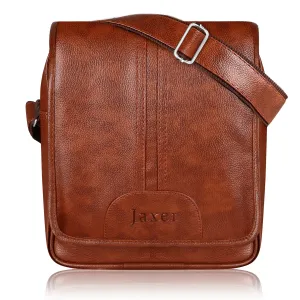 Jaxer Tan Sling Bag for Men & Women - JXRSB105