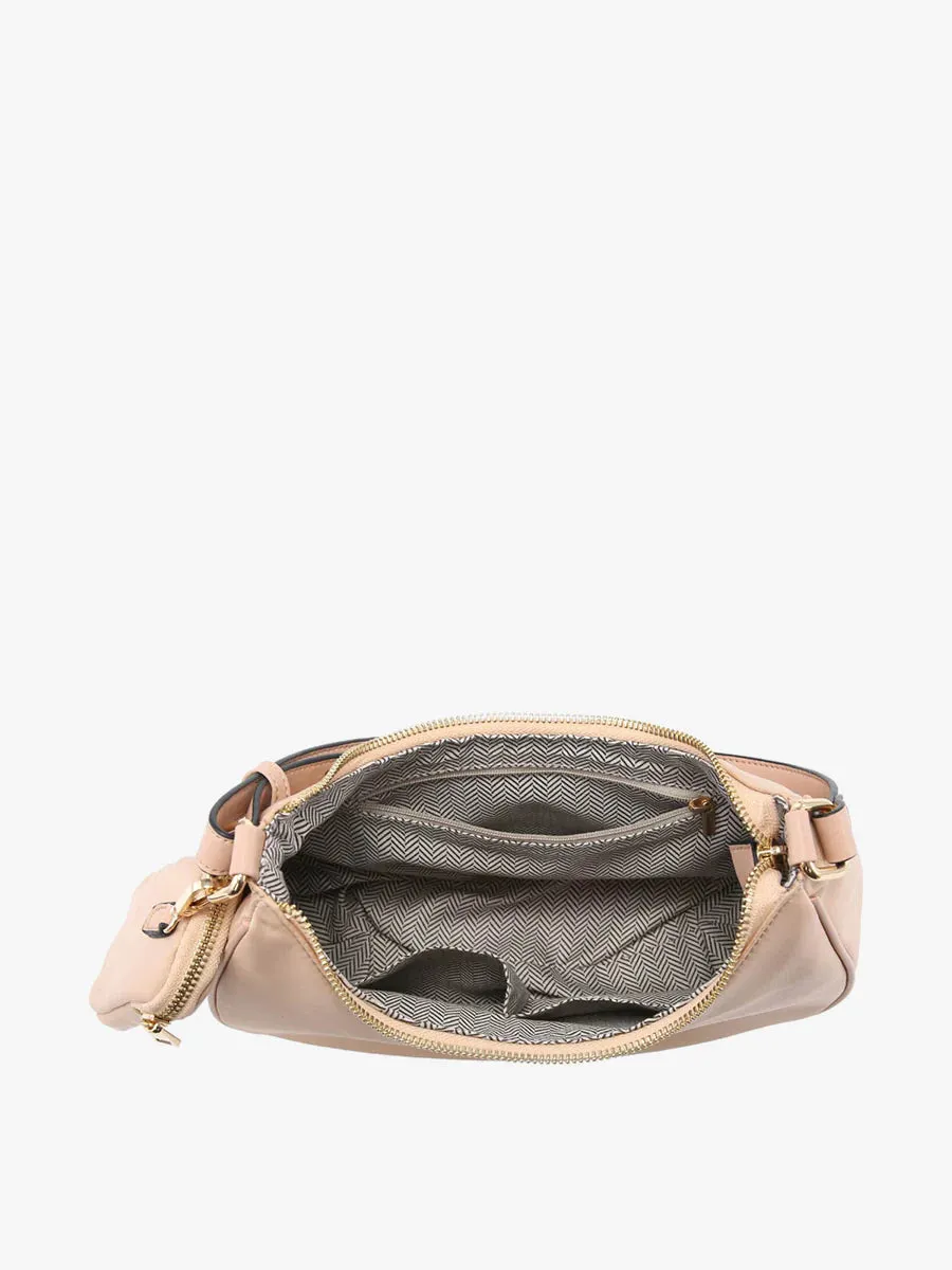 Jen & Co - Jada Nylon Shoulder Bag With Coin Purse