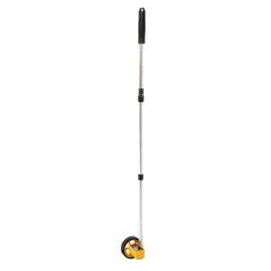 Johnson Level 1877-0100 Structo-Cast Measuring Wheel with Telescoping Handle, 1'