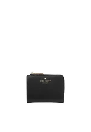 Kate Spade Madison Small L Zip Wallet In Black KH615