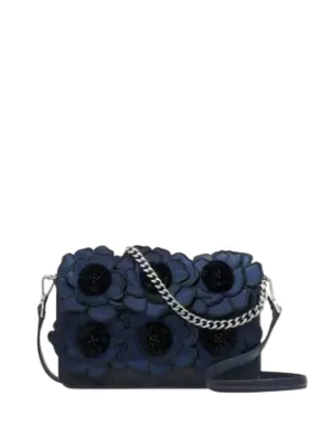 Kate Spade New York Madison Embroidered Floral Willow Mini Flap Crossbody